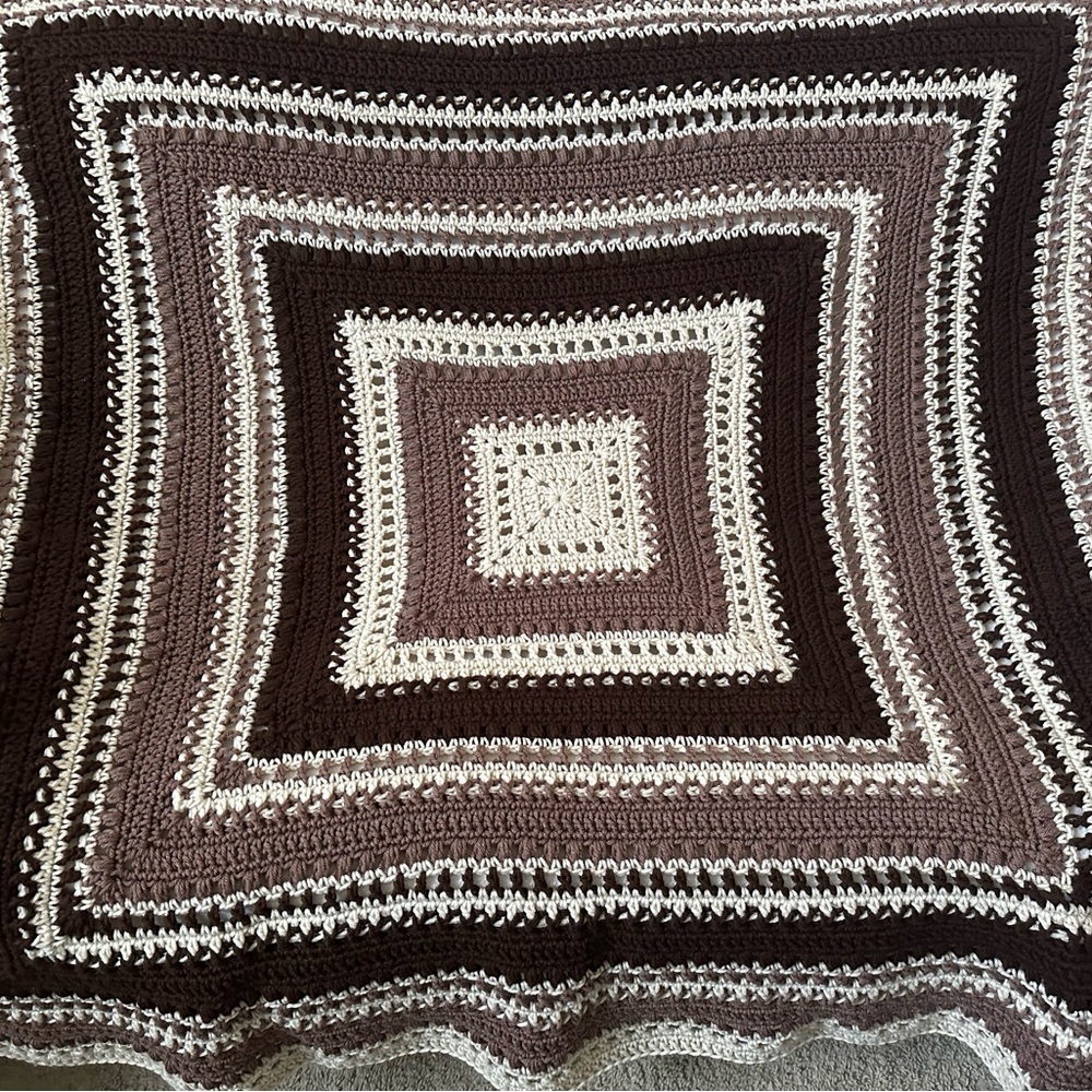 Handmade Crochet Blanket - NEW!